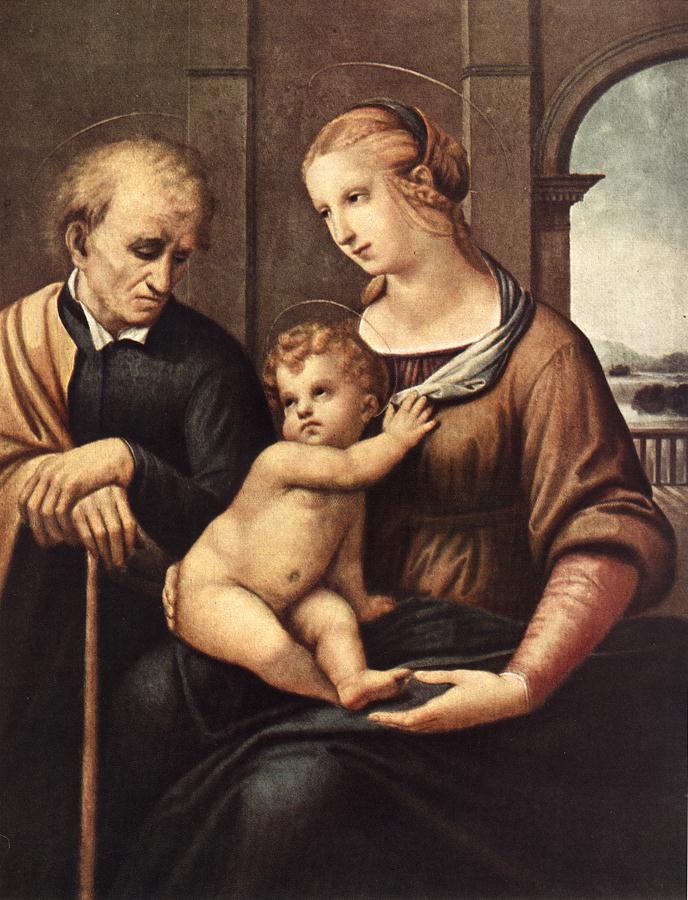 Madonna with Beardless St Joseph sy